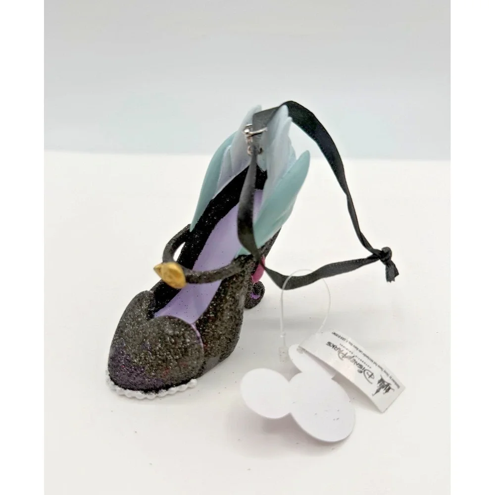 Disney Parks Runway Shoe Little Mermaid's Ursula Villian Christmas Ornament